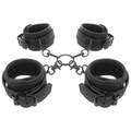 Fetish Submissive Hogtie And Cuff Set - Algemas Com Pegador Cruzado