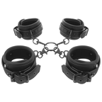 Fetish Submissive Hogtie And Cuff Set - Algemas Com Pegador Cruzado