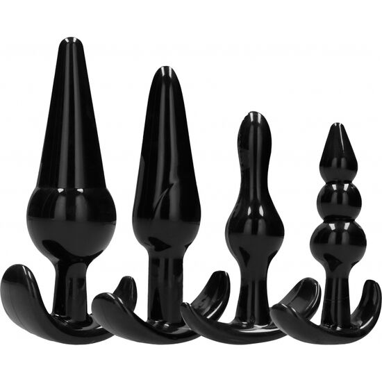 Kit Plug Anal 4 Peças Addicted Toys