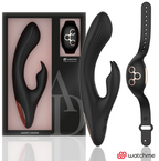 Vibrador Com Estimulante De Clitórios Com Comando Em Relogio Anne'S Desire