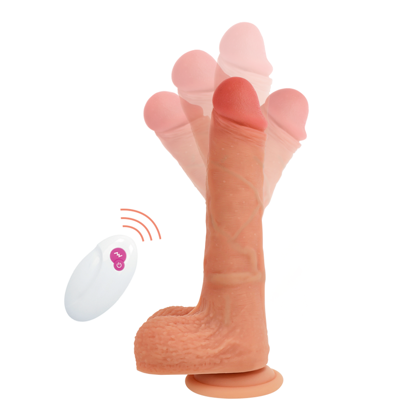 Vibrador Cyber Silicock Remote Control Realistic Mr Rick