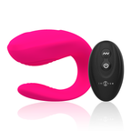 Vibrador De Casal Intense Bruno Partner Double Pleasure Rosa