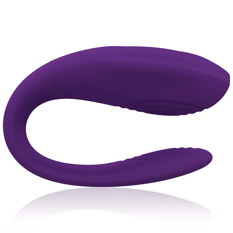Vibrador De Casal Intense Bruno Partner Double Pleasure Roxo